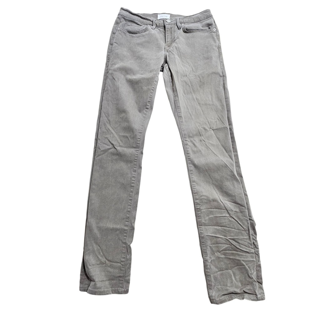 Frame L'Homme Slim Jeans Men 30 Grey Responsibly Woven Denim Pants *